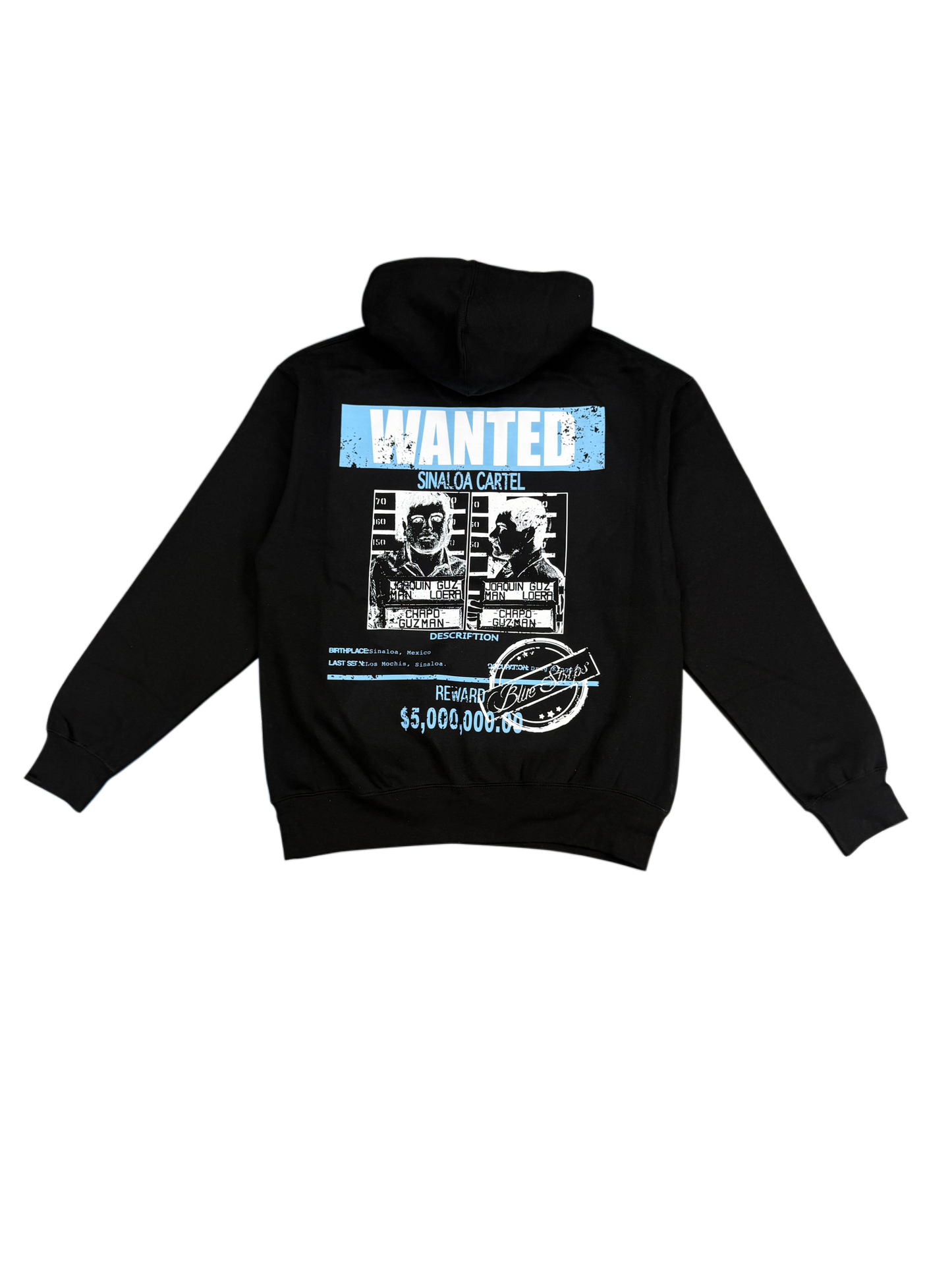 Chapo Mug Shot Blk Hoodie