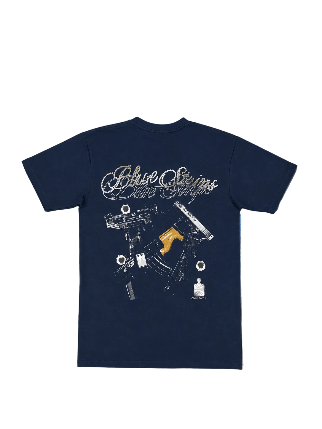 LA Glock Straps NVY Tee