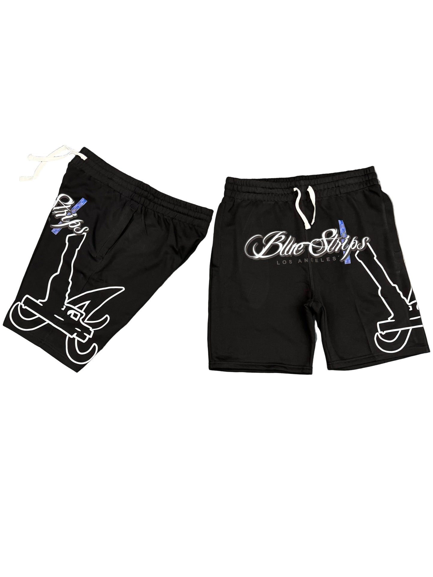 LA Glock B$ Mesh Shorts BLK