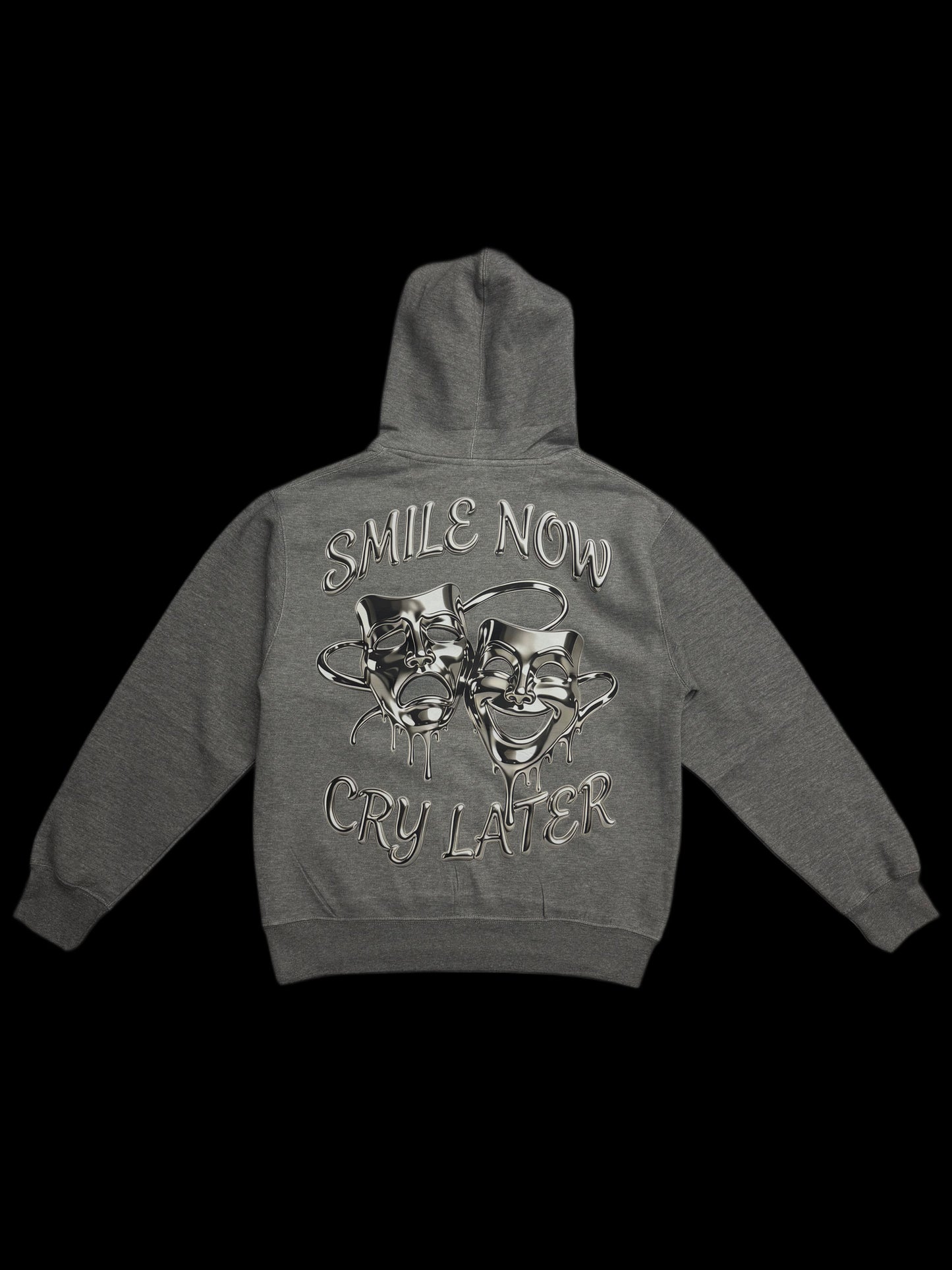 Smile Now Cry Later Gry Hoodie