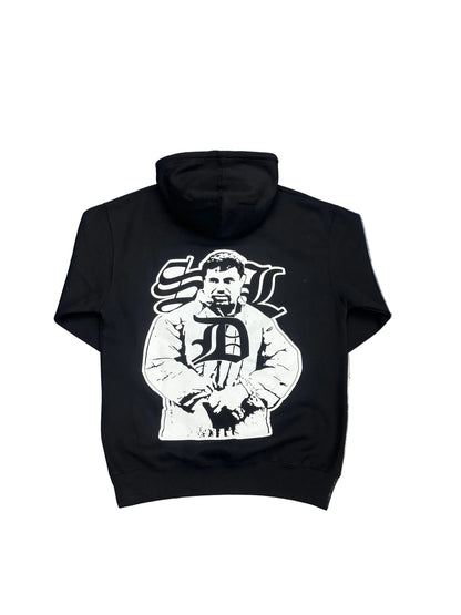 SDLXBS Benji Cursive Hoodie BLK