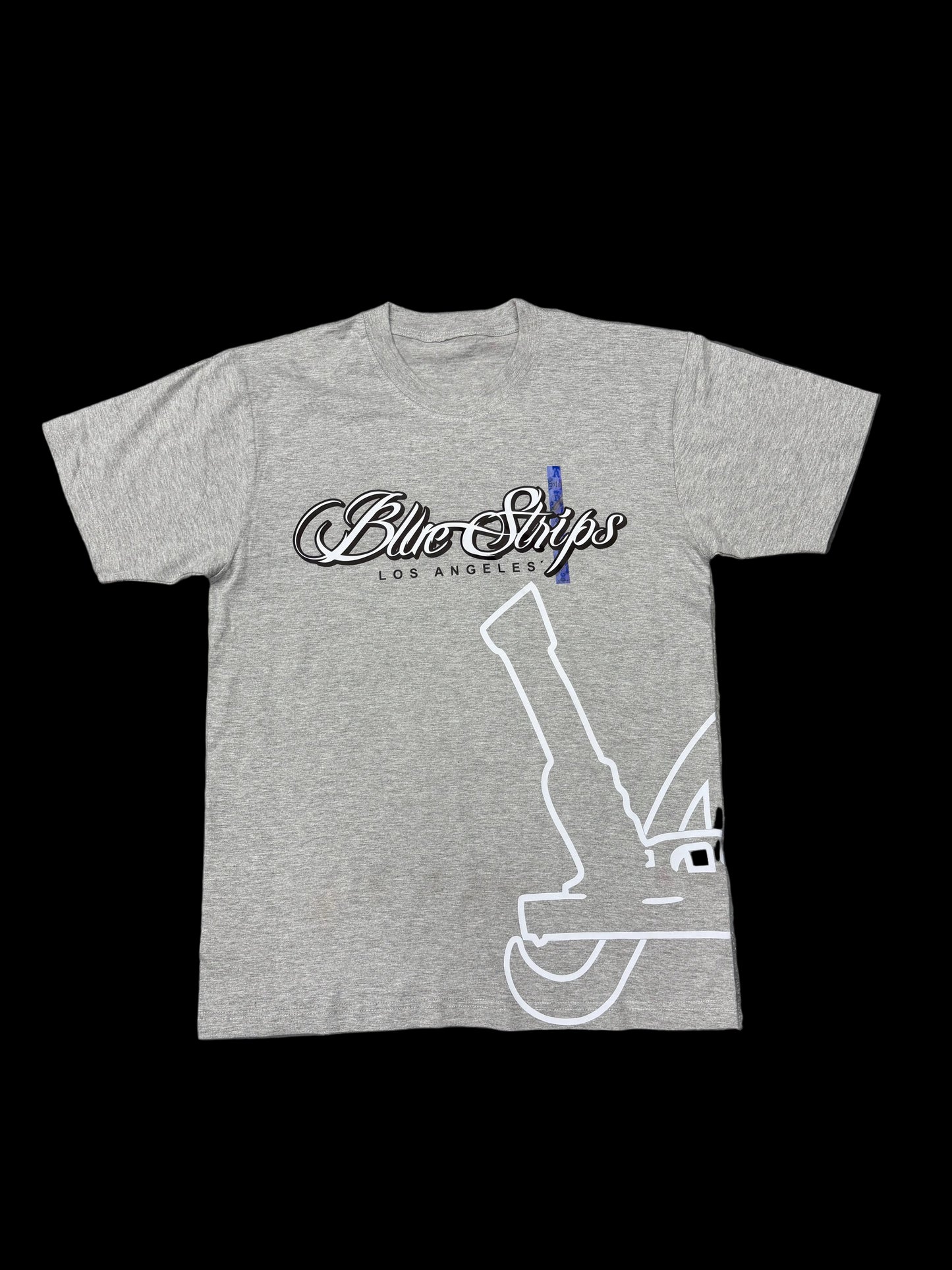 LA Glock B$ Tee Gray