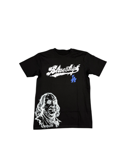 Bluestrips Black T-Shirt - CHP