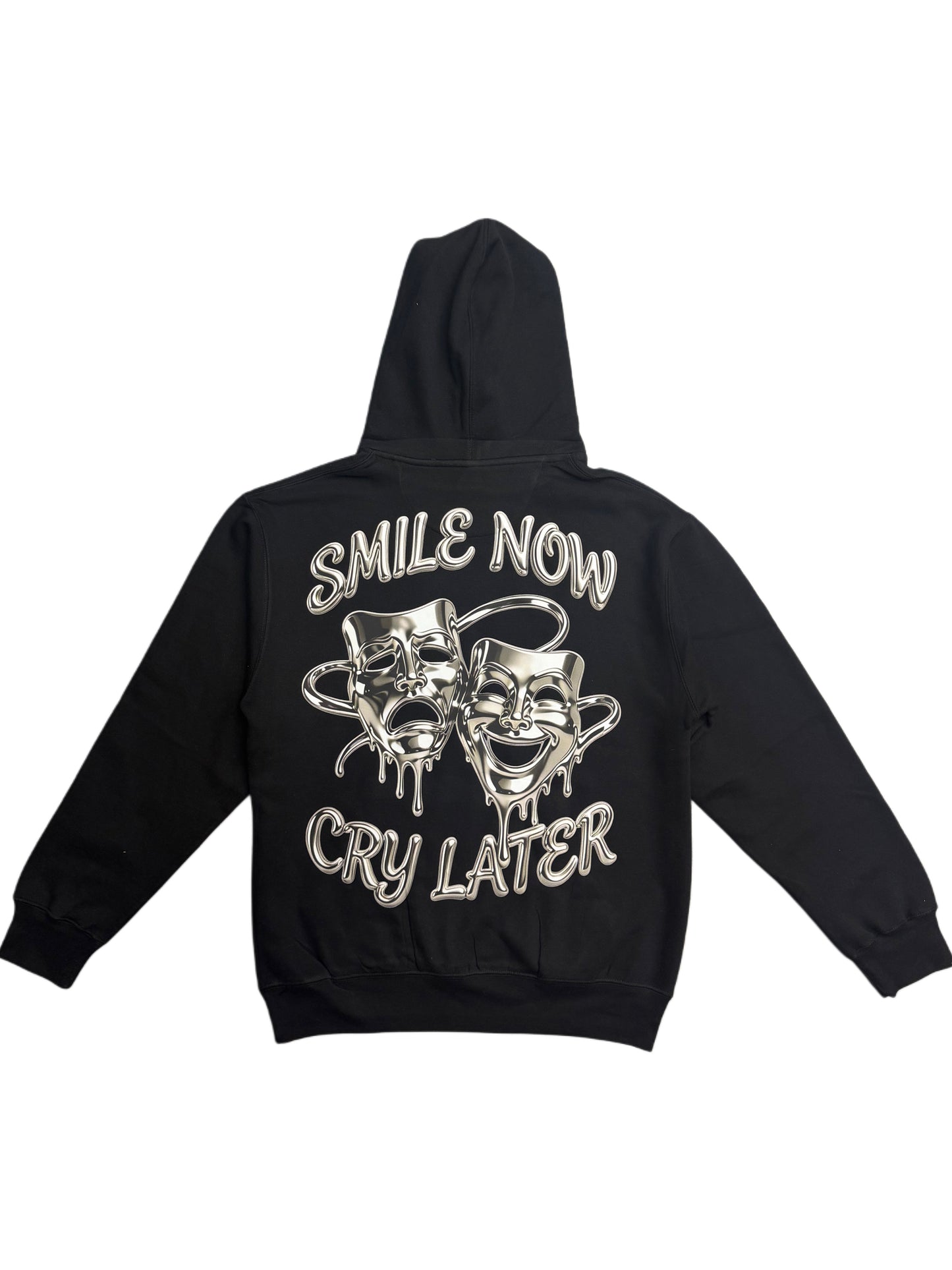 Smile Now Cry Later Blk Hoodie