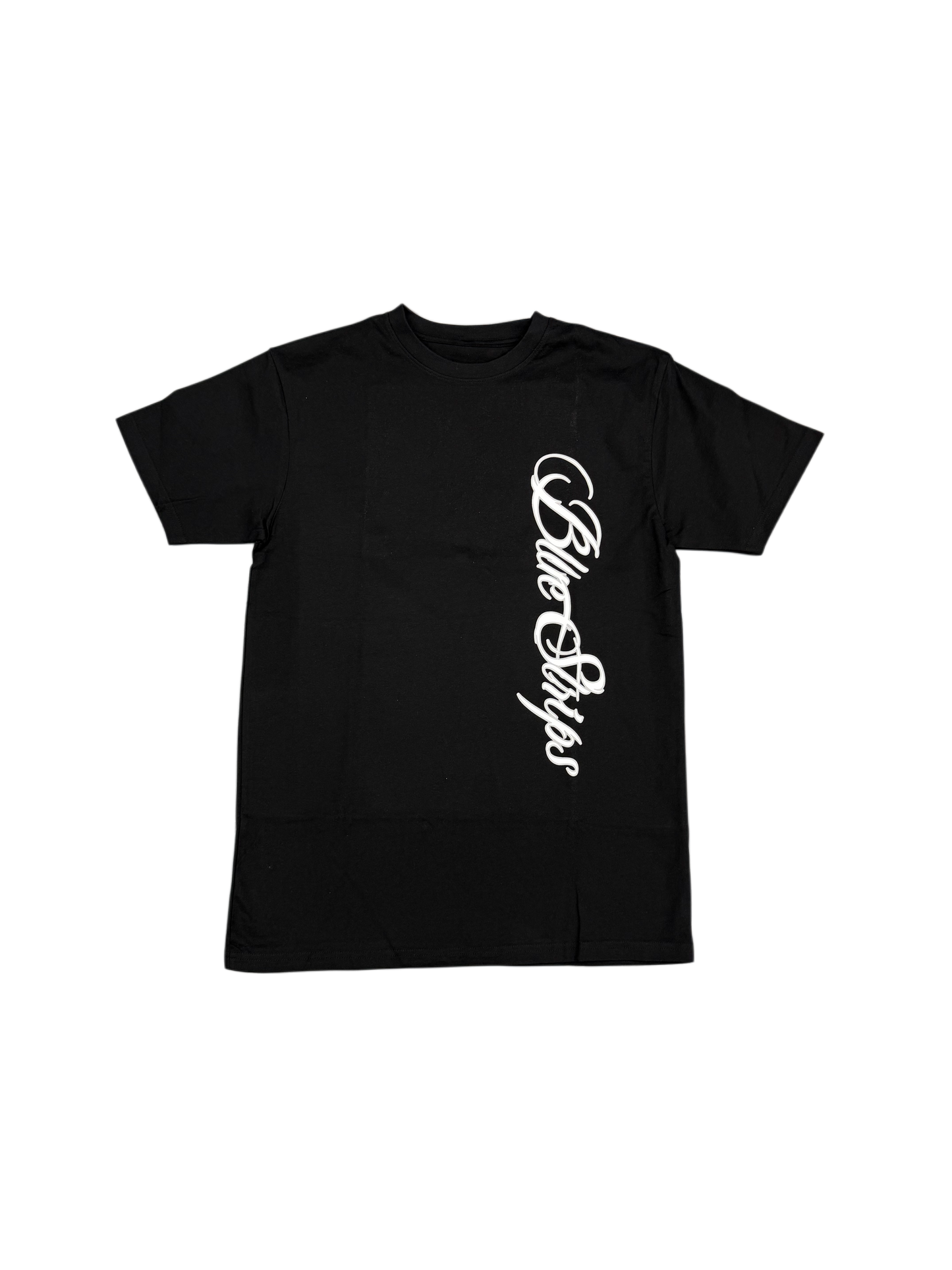 Bluestrips Black T-Shirt