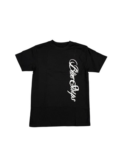 Bluestrips Black T-Shirt