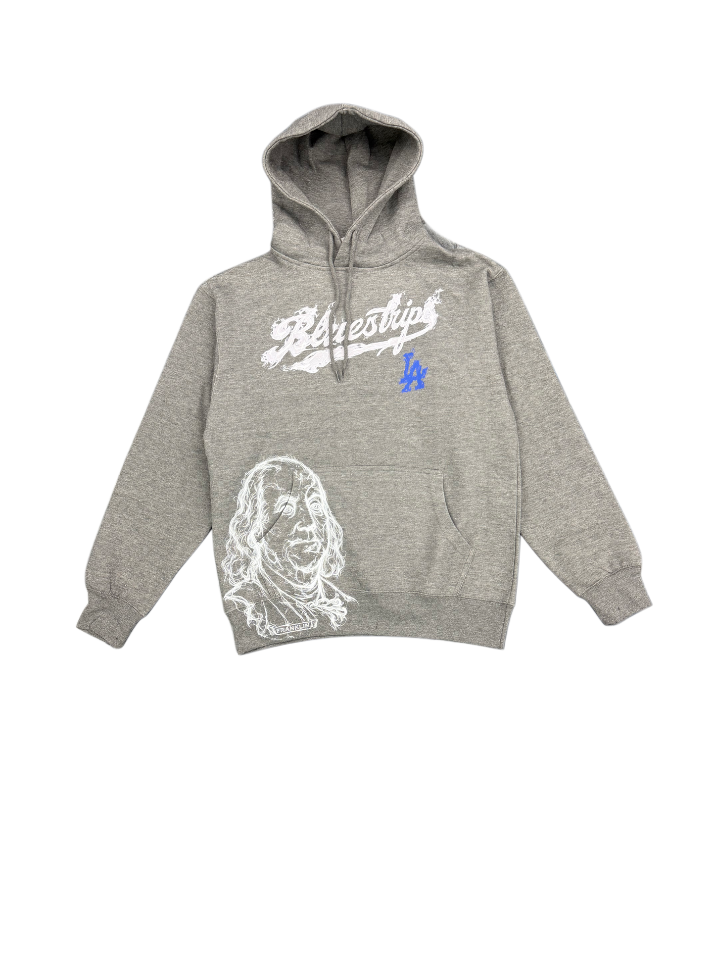 Bluestrips Gray Hoodie