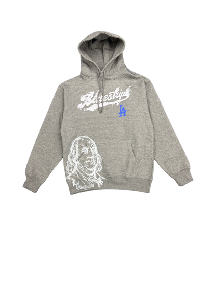 Bluestrips Gray Hoodie