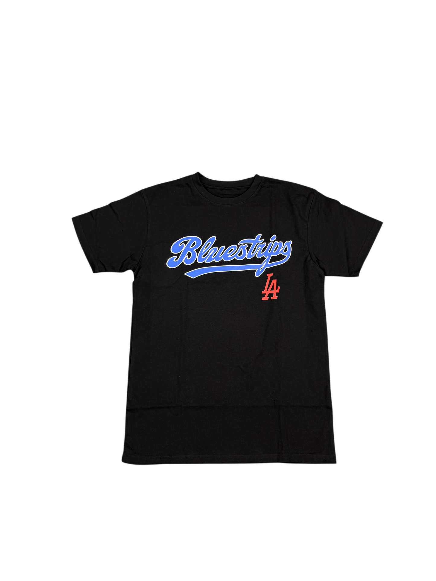 Bluestrips Black T-Shirt - Hall of Fame