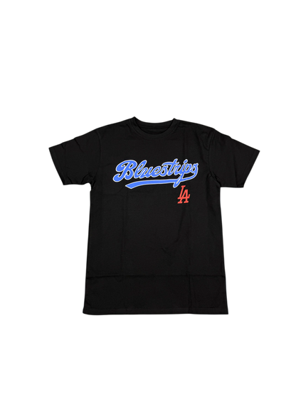 Bluestrips Black T-Shirt - Hall of Fame