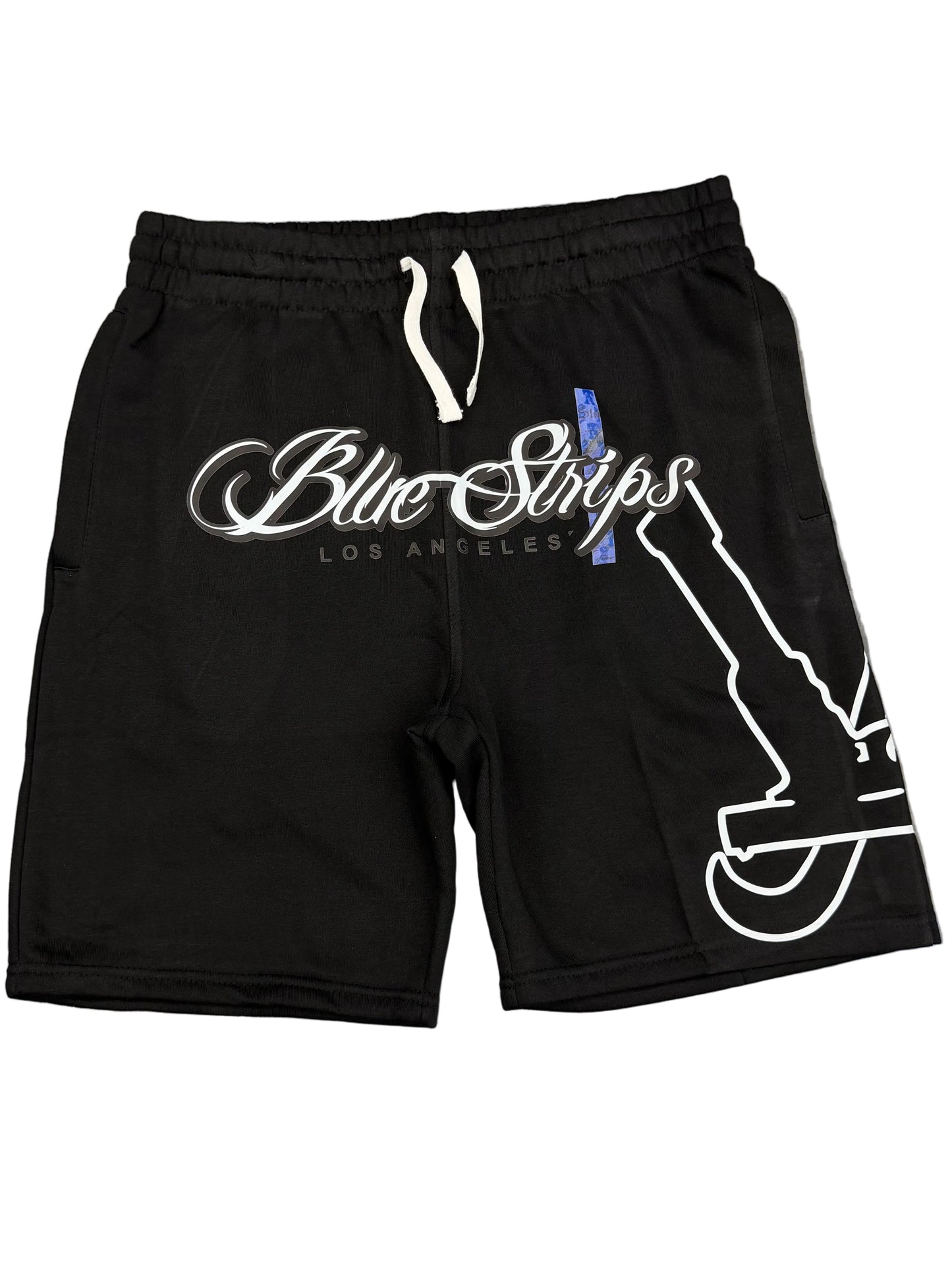 LA Glock B$ Mesh Shorts BLK