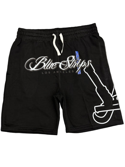 LA Glock B$ Mesh Shorts BLK