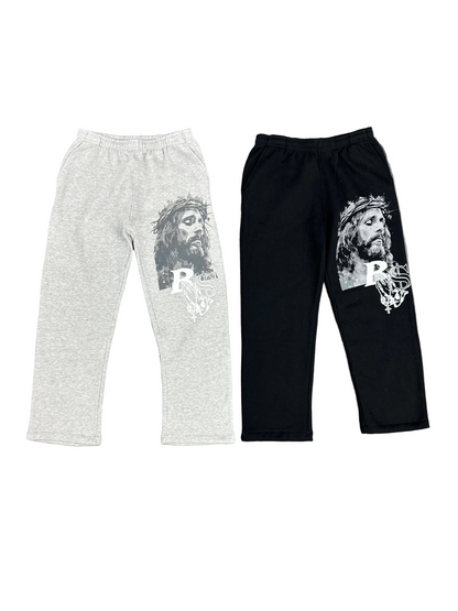 BS SWEATS Jesus GRAY
