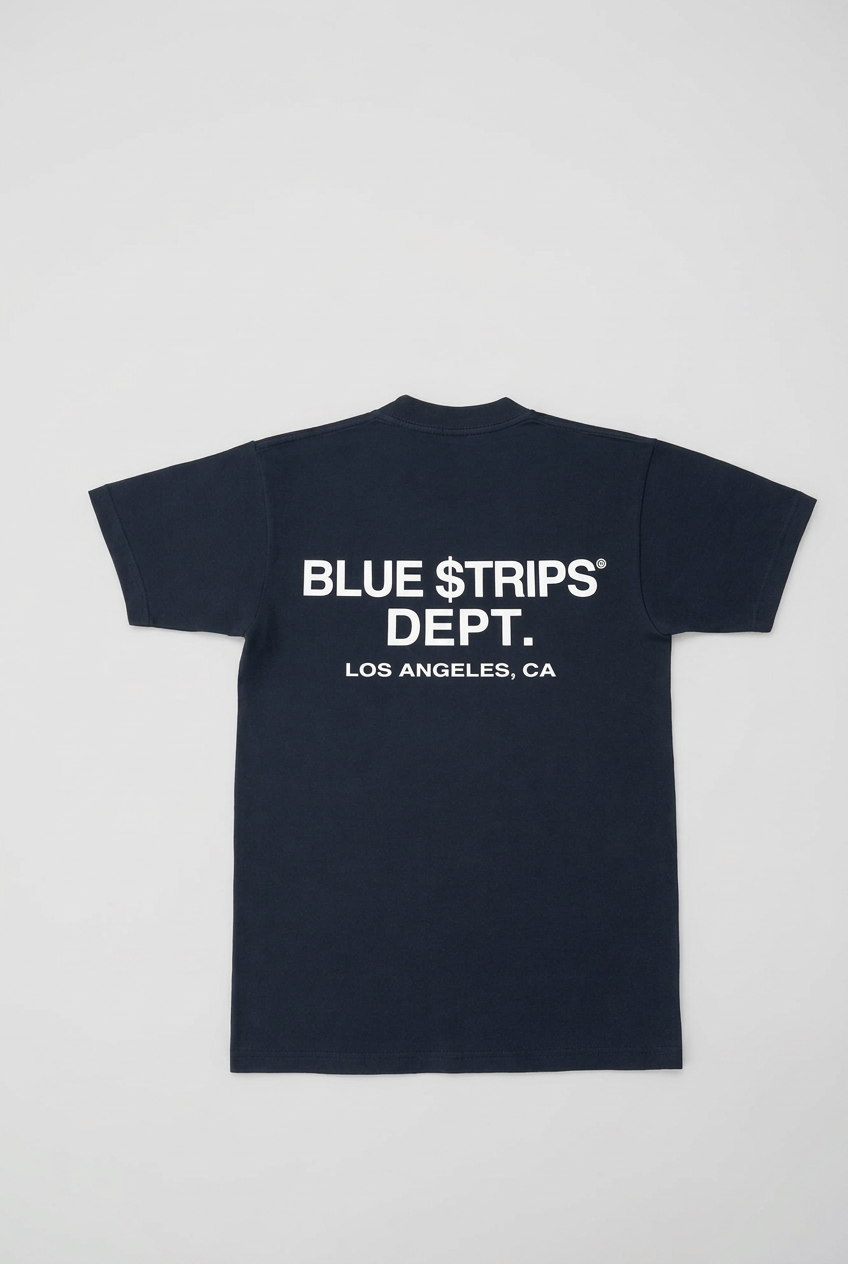 Bluestrips Dept. NVY Tee