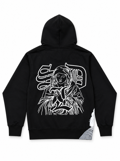 SDLxB$ Benji Virgin Hoodie Black