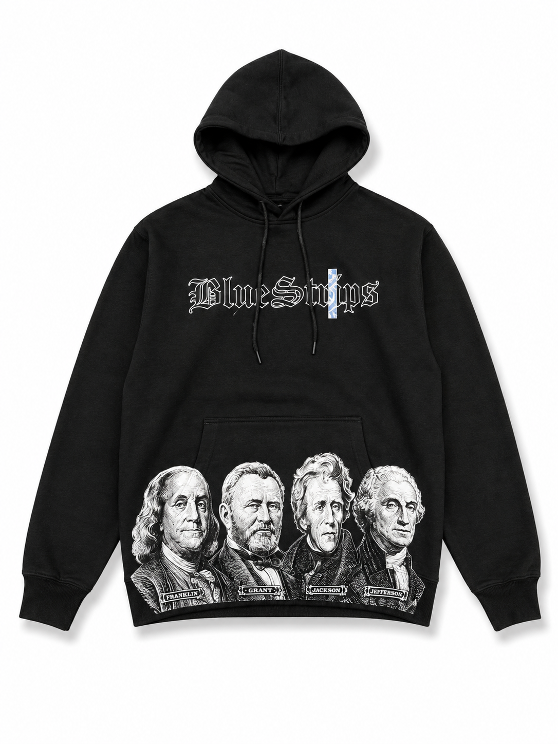 # Bluestrips Dead Presidents Hoodie